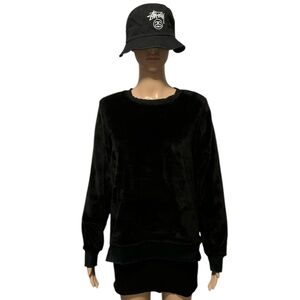 GAIAM Black Velvet Sweatshirt - Size M